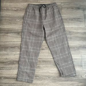 Volcom plaid pants, size L